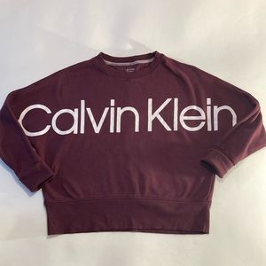 Calvin Klein performance  cropSweatshirt Small